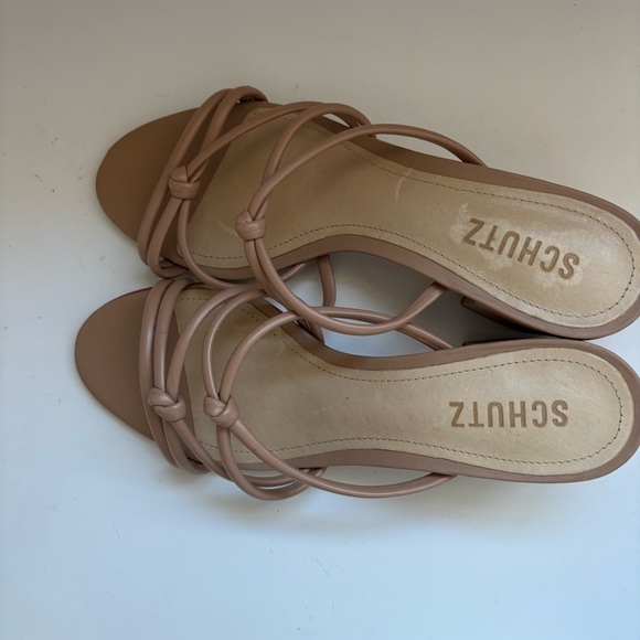 Schutz Princey Heeled Sandal Sz 6.5B - Picture 5 of 8